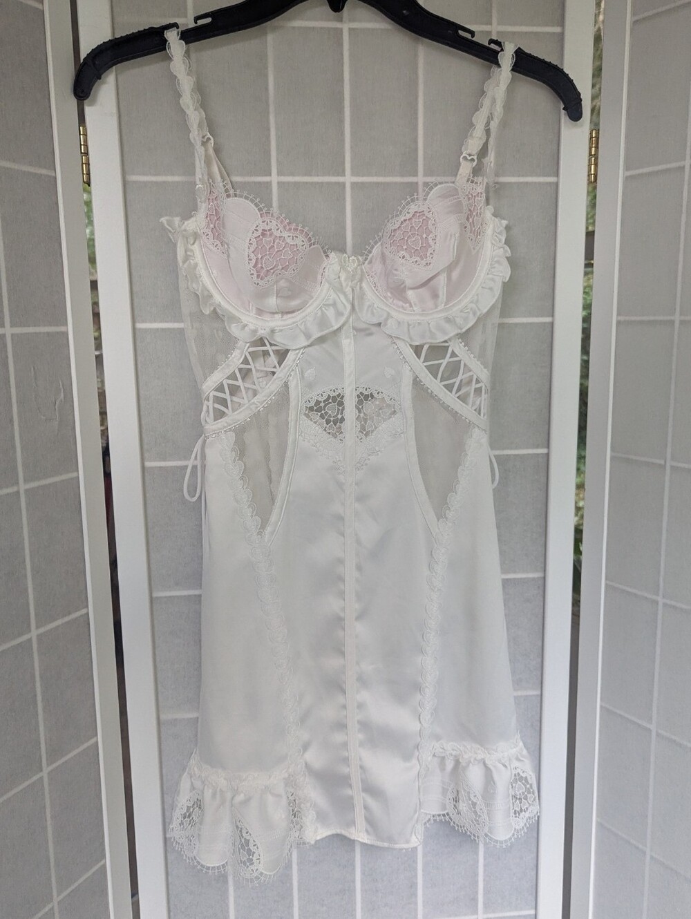 For Love And Lemons Heart Window Slip Dress